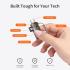 Mcdodo USB to USB-C Adapter with Micro SD Card Slot,TF Card Reader Type-C to USB 3.0 OTG Adapter Support Camera Mouse Keyboard Connect U Disk,Fit iPhone 16 15 MacBook iPad Galaxy
